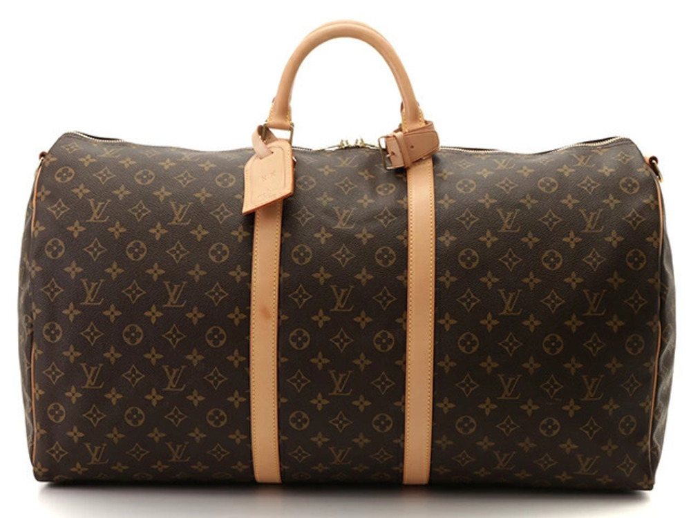 LOUIS VUITTON Keepall Bandouliere Boston Bag Monogram